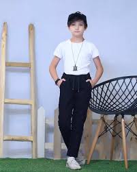 شلوار کتان بچگانه